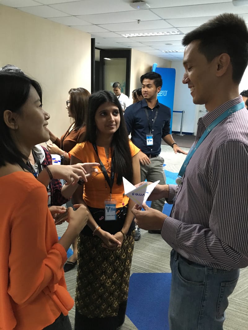 Telenor Myanmar Youth Summit Competition Design